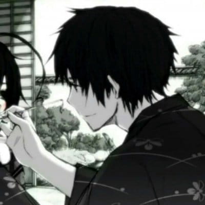 情侣头像 我们一人一半