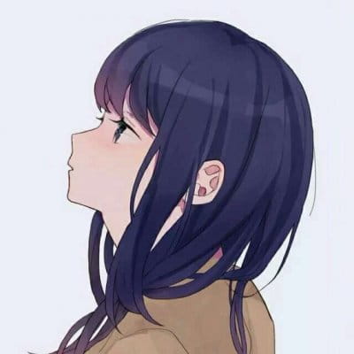 情侣头像 我们一人一半