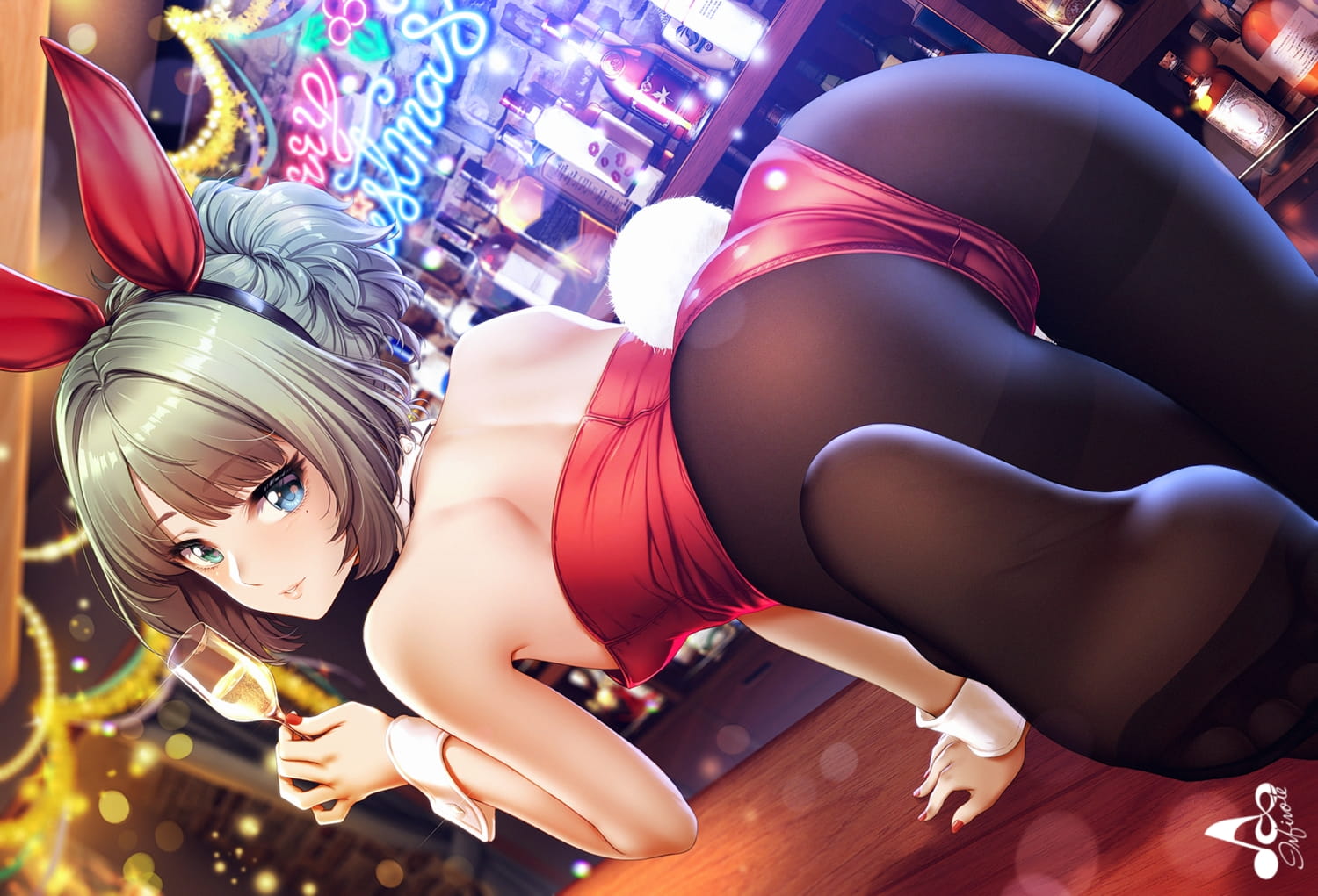 兽耳小姑娘什么的最可爱了！兽耳娘电脑壁纸(1)