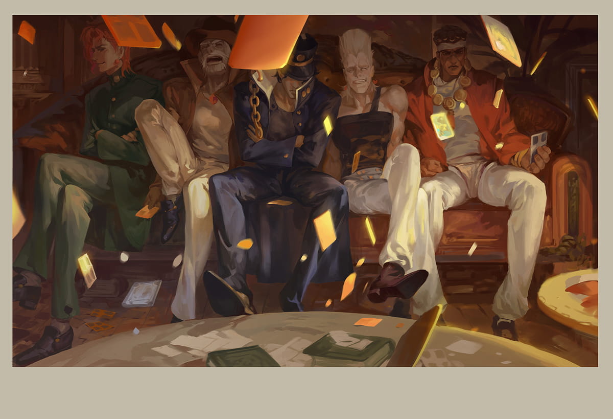 我真是High到不行啊！ JOJO的奇妙冒险动漫壁纸(1)