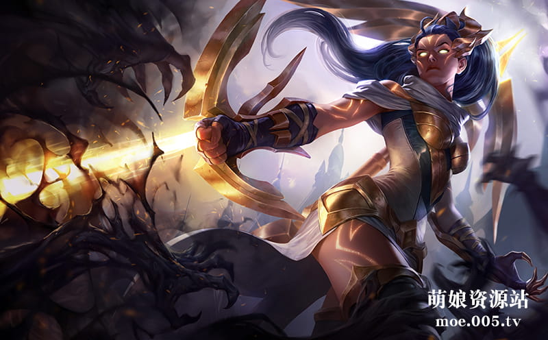 英雄联盟LOL暗夜猎手薇恩全皮肤高清无水印原画下载(1)