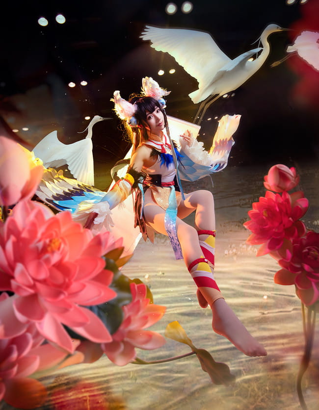 花鸟卷 IDO场照返图 阴阳师花鸟卷cos