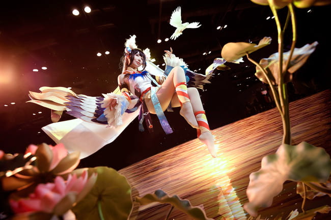 花鸟卷 IDO场照返图 阴阳师花鸟卷cos