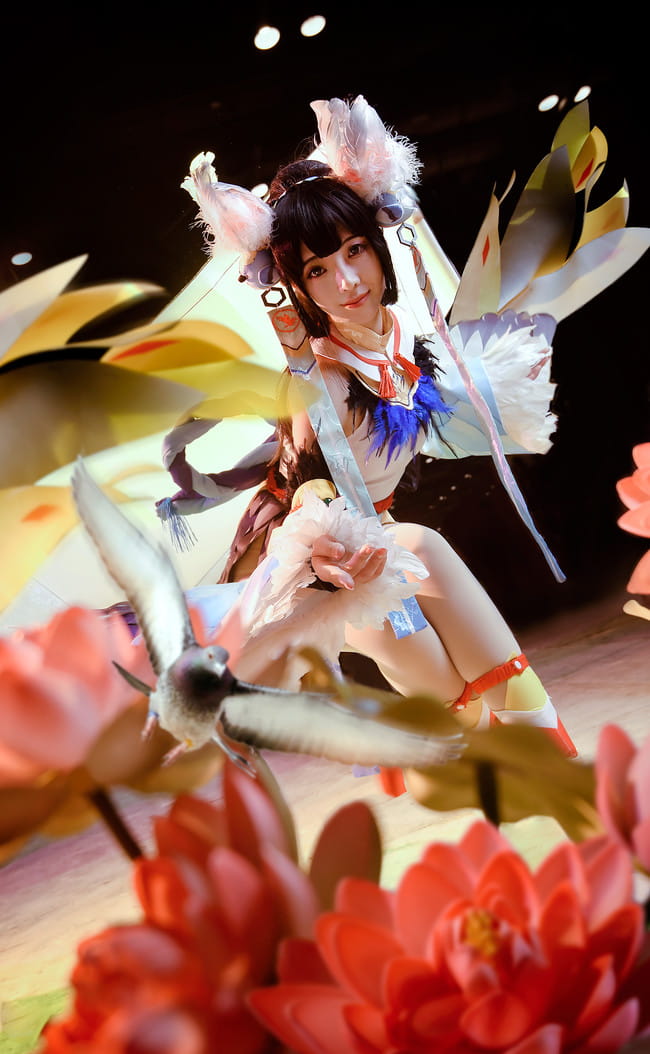 花鸟卷 IDO场照返图 阴阳师花鸟卷cos