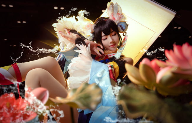 花鸟卷 IDO场照返图 阴阳师花鸟卷cos