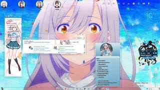 windows7电脑萌化主题 来自多彩世界的明天电脑主题