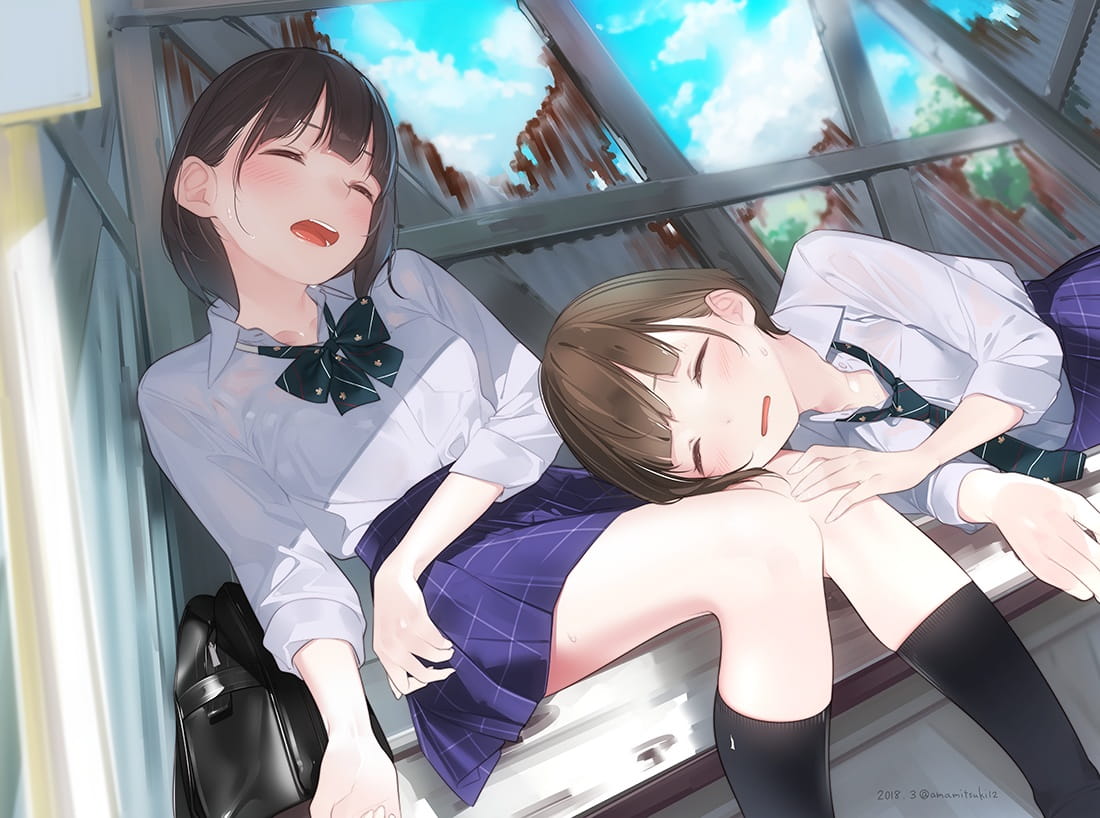 萌娘睡颜电脑壁纸(1)