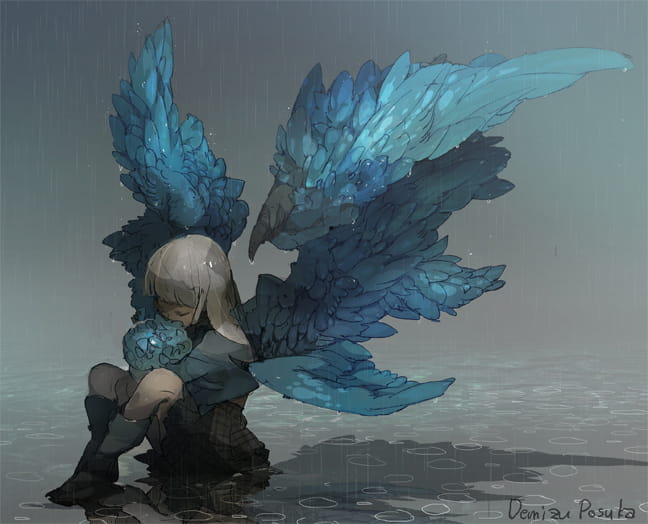 雨后小故事福利本子图 二次元萌图(1)