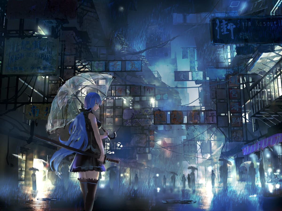 雨后小故事福利本子图 二次元萌图(1)