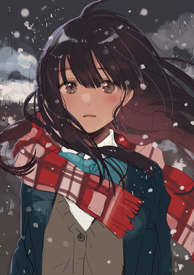 寒冷 也是很重要的调味料 冬季手机壁纸推荐(1)