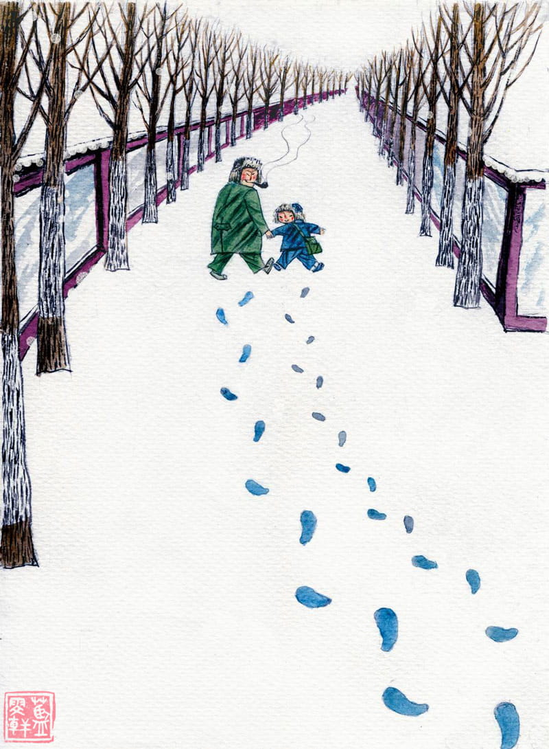 寒冷 也是很重要的调味料 冬季手机壁纸推荐(1)