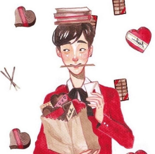 在所有人事已非的景色里我最喜欢你 卡通情侣头像