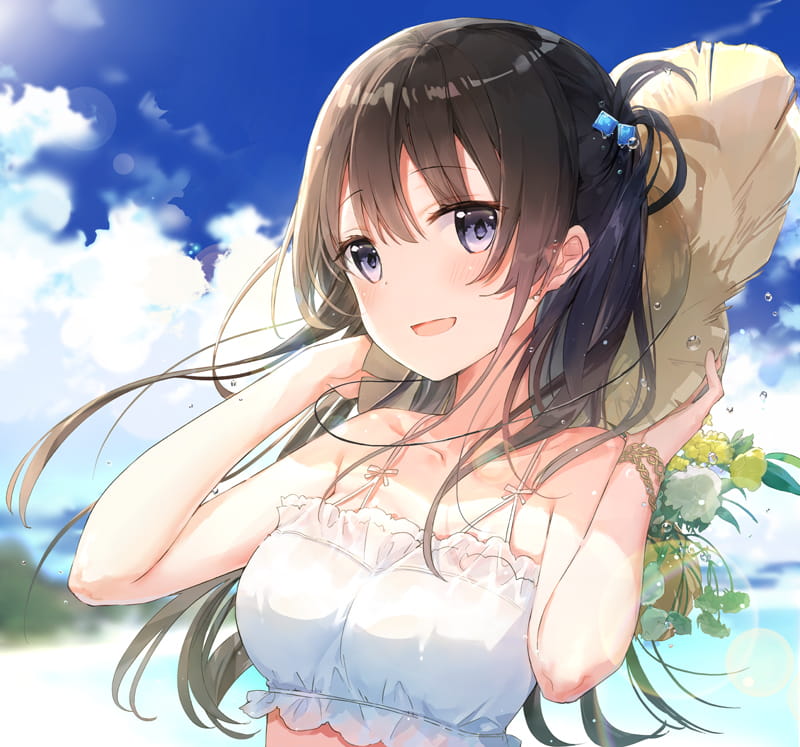 帽子与连衣裙 二次元萌图(1)