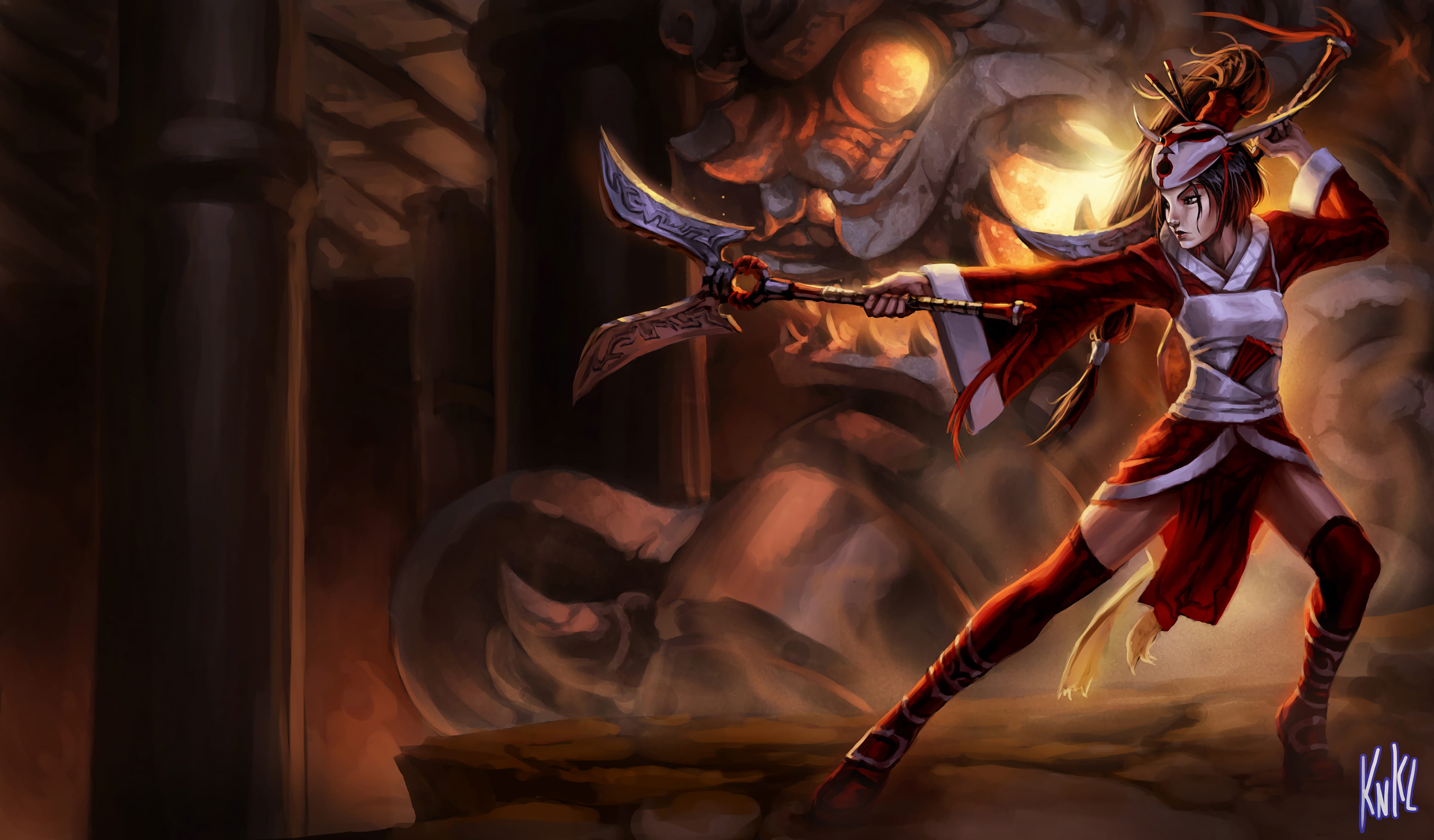 英雄联盟LOL离群之刺/暗影之拳阿卡丽全皮肤高清无水印原画下载(1)