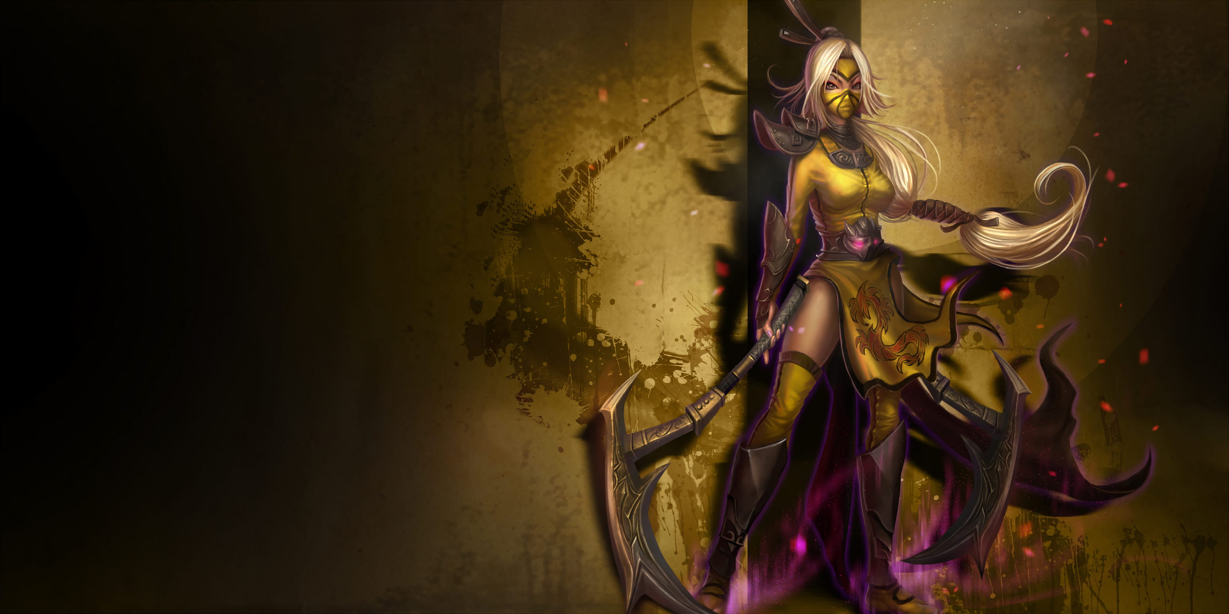 英雄联盟LOL离群之刺/暗影之拳阿卡丽全皮肤高清无水印原画下载(1)