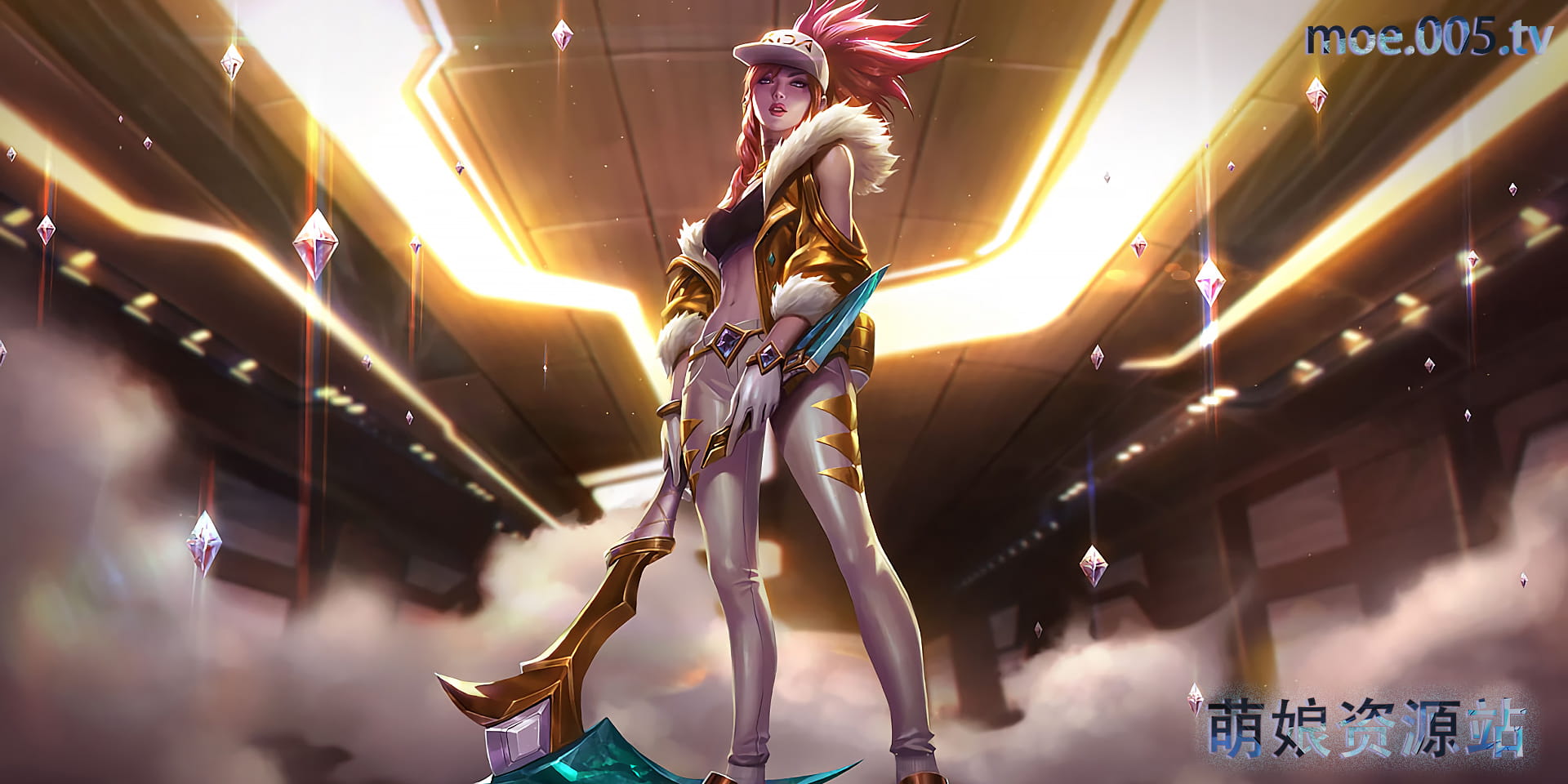 英雄联盟LOL离群之刺阿卡丽K/DA皮肤4K分辨率电脑壁纸(1)