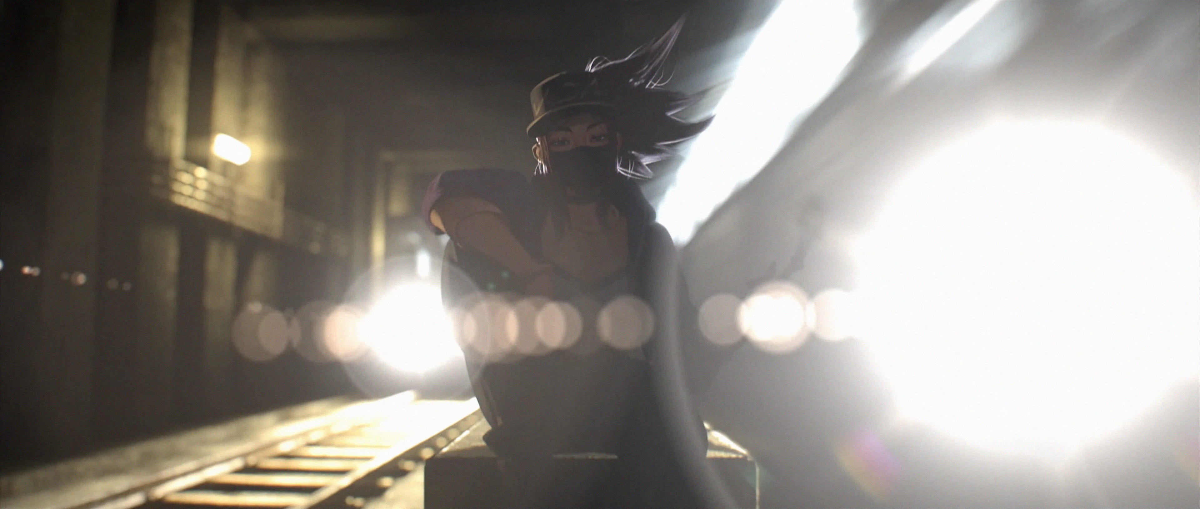 英雄联盟LOL离群之刺阿卡丽K/DA皮肤4K分辨率电脑壁纸(1)