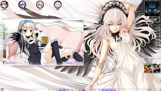 Windows萌化电脑主题  蔷薇少女 水银灯