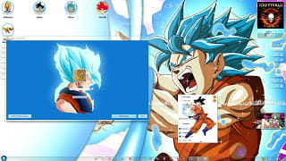 windows7电脑萌化主题 七龙珠 孙悟空