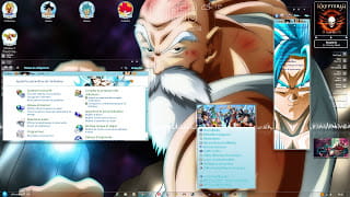 windows7电脑萌化主题 七龙珠 孙悟空