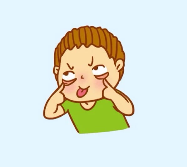 做鬼脸的表情包