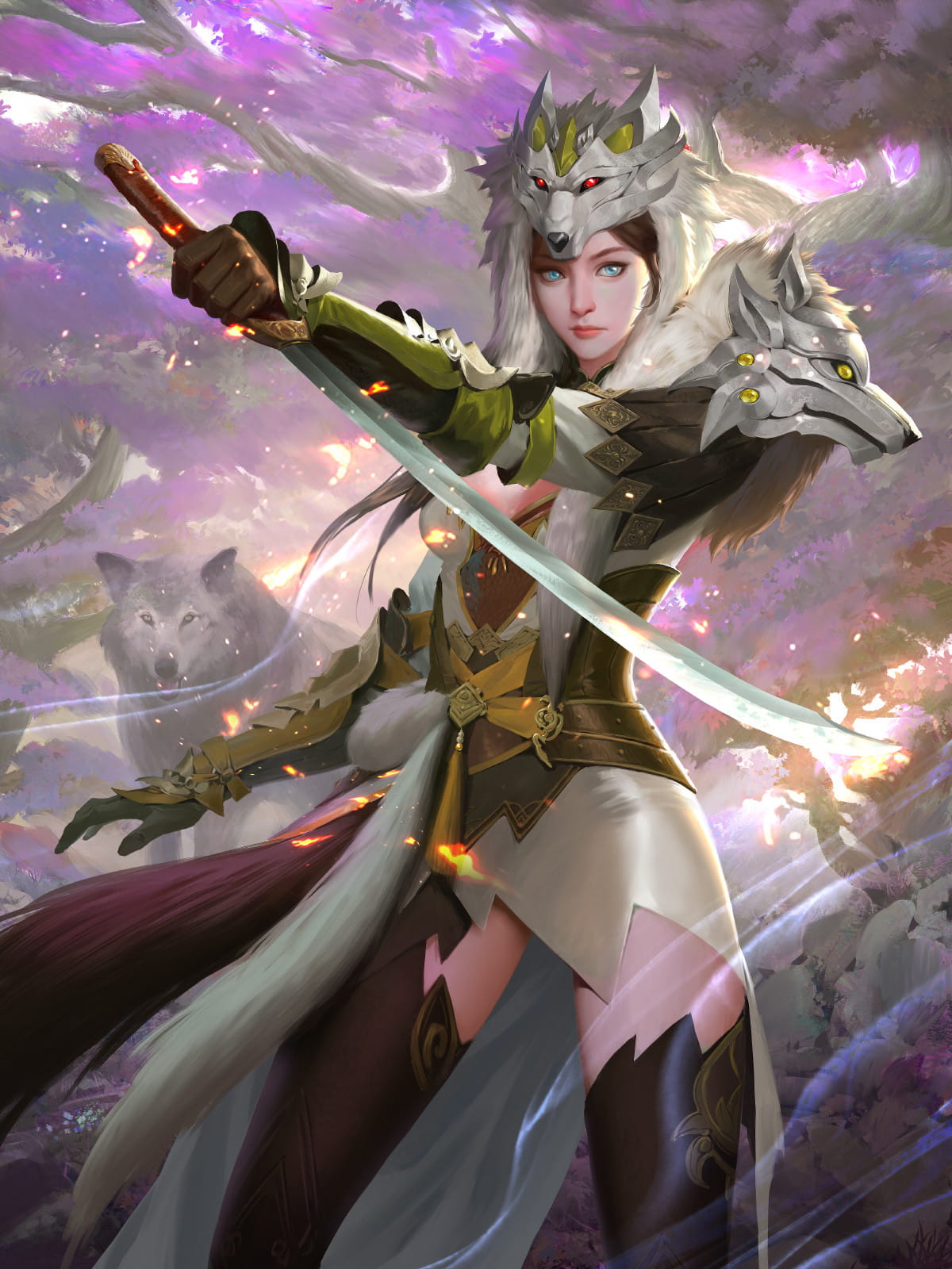 英雄永不凋谢  高清动漫游戏手机壁纸20190114期(1)