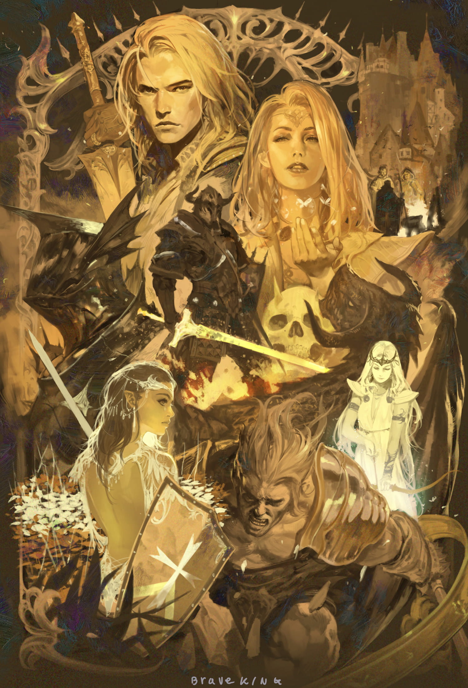 英雄永不凋谢  高清动漫游戏手机壁纸20190114期(1)