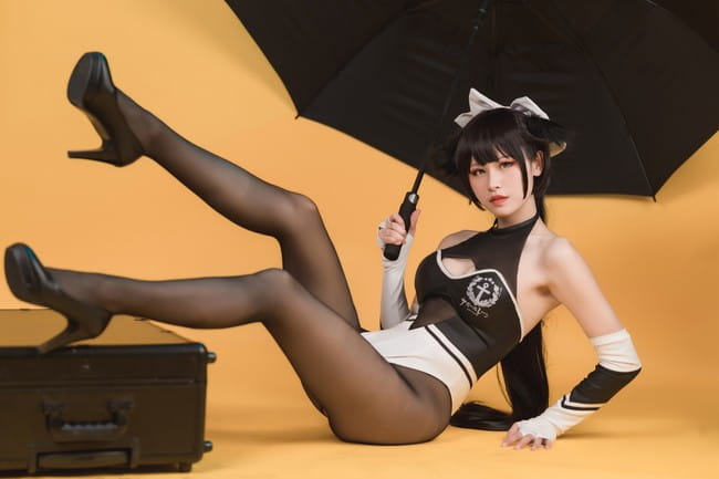 碧蓝航线 高雄赛车娘cos