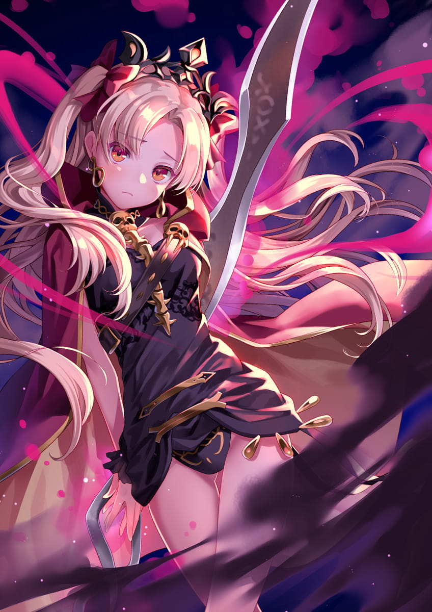 FGO 艾蕾什基伽尔本子福利图 二次元萌图(1)