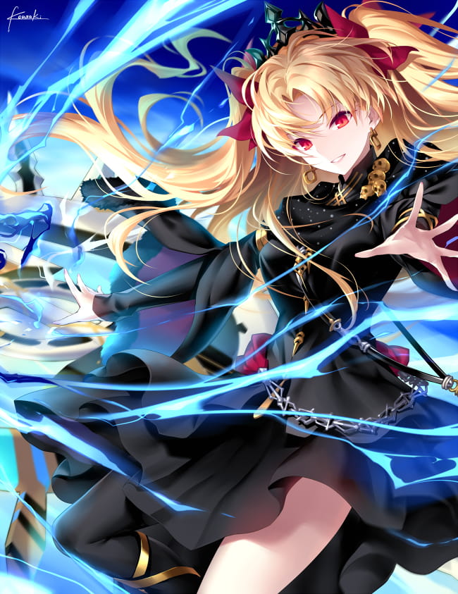 FGO 艾蕾什基伽尔本子福利图 二次元萌图(1)