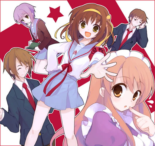 我对普通人没有兴趣 凉宫春日的忧郁 二次元萌图(1)