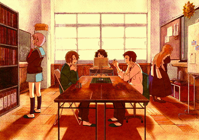 我对普通人没有兴趣 凉宫春日的忧郁 二次元萌图(1)