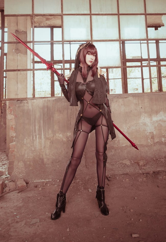 斯卡哈cos  CN:樱初末梦(1)