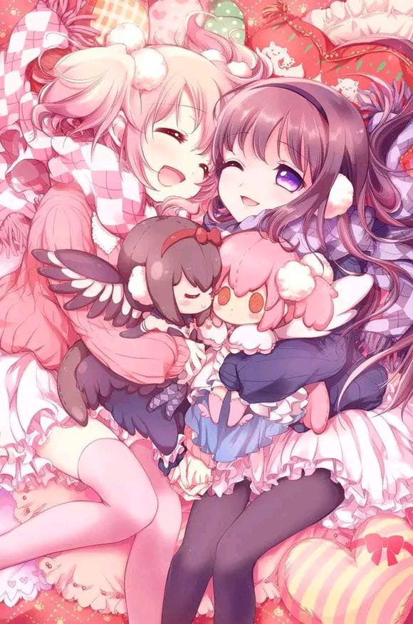 可爱少女风壁纸