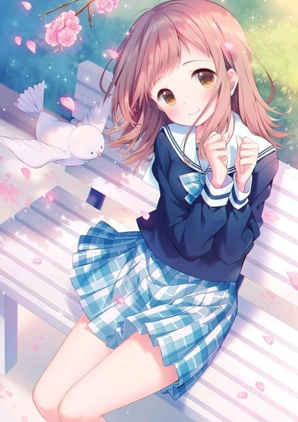 可爱少女风壁纸