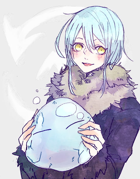 《关于我转生变成史莱姆这档事》 萌王利姆鲁·特恩佩斯特 萌图壁纸下载(1)