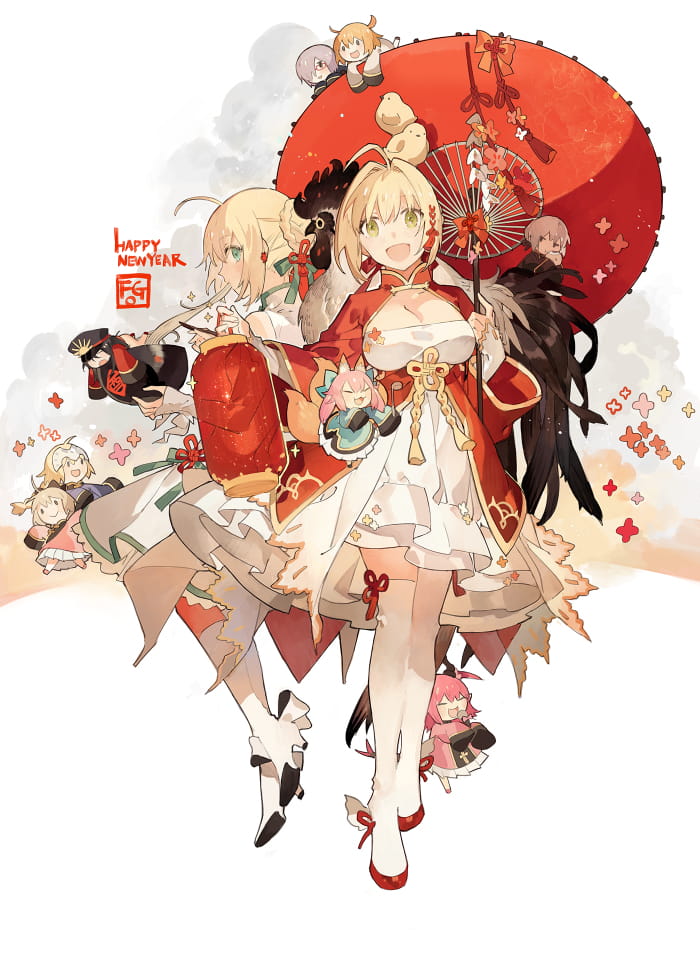 FGO 尼禄克劳迪乌斯本子福利图(1)