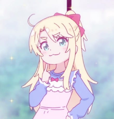 金发碧眼混血美少女姬坂乃爱