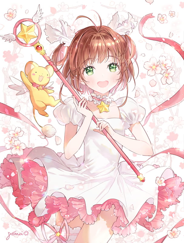 魔卡少女樱（又名百变小樱魔术卡）木之本樱 二次元萌图(1)