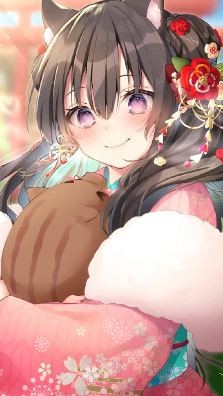 动漫美女可爱壁纸