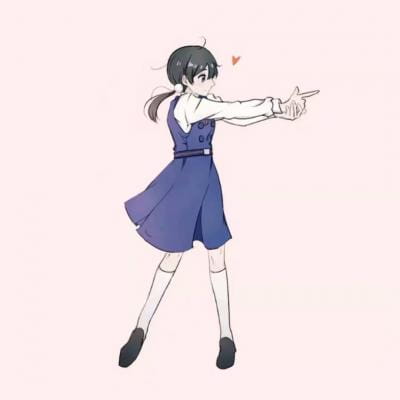 死生契阔，与子成说。二次元情侣头像