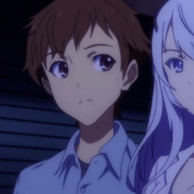 情侣头像动漫 两张一对 一左一右 一男一女