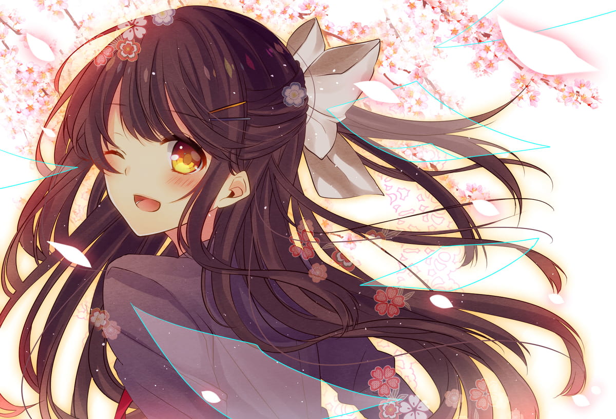 人生自是有情痴，此恨不关风与月  二次元萌图(1)