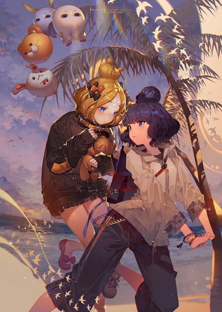 今天你沉船了吗 FGO葛饰北斋二次元萌图(1)