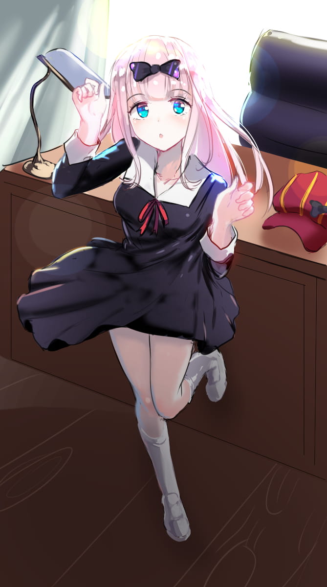 辉夜大小柤想让我告白 藤原千花书记 二次元萌图(1)