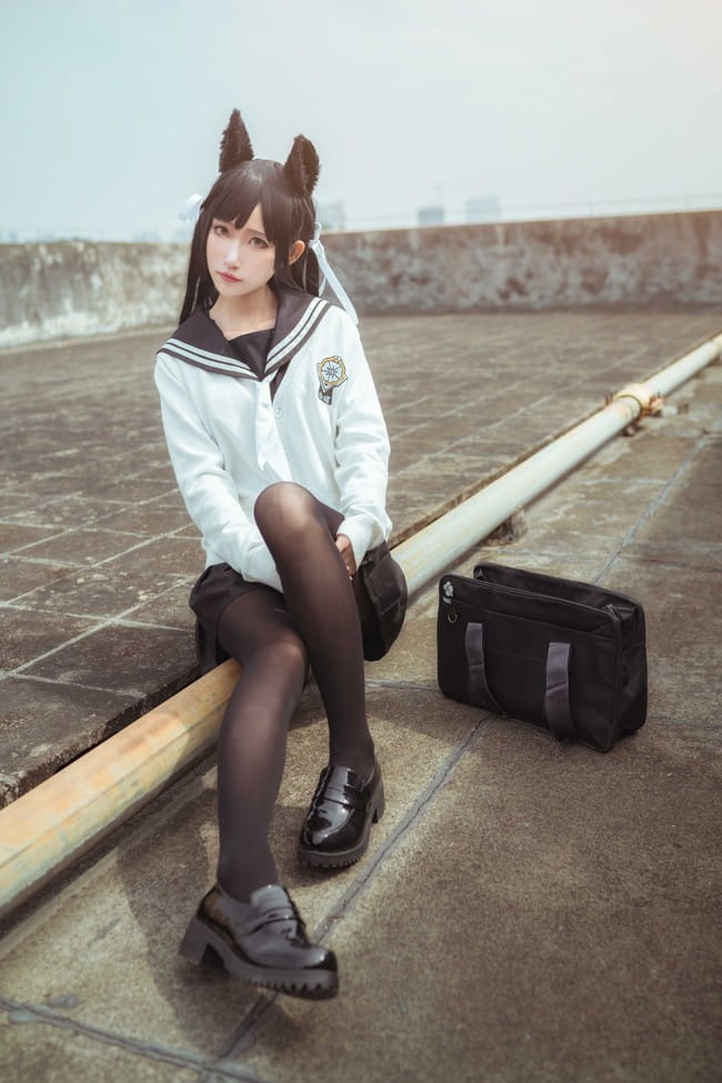 碧蓝航线「学园幻想曲」犬&獒 cosplay图片