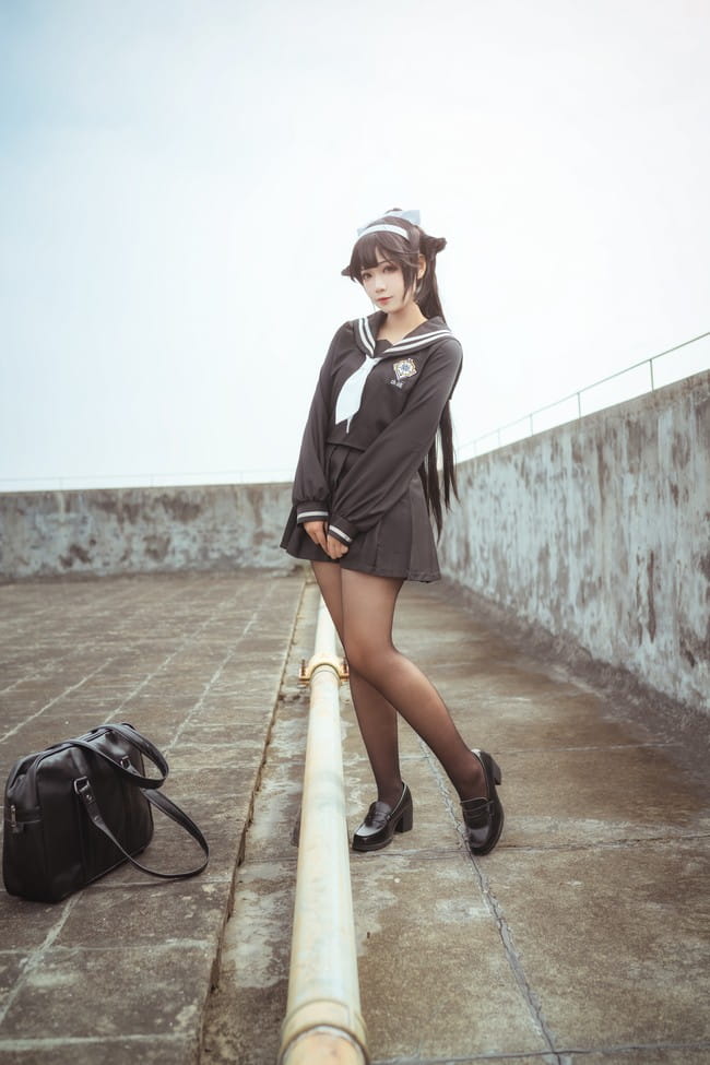 碧蓝航线「学园幻想曲」犬&獒 cosplay图片