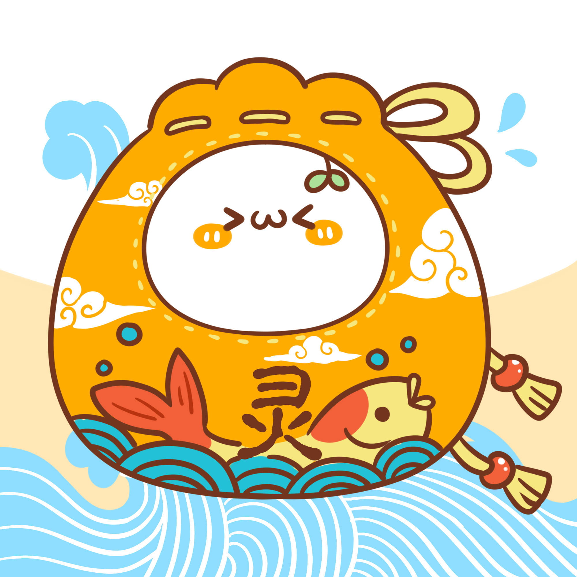 颜文字元宵表情包