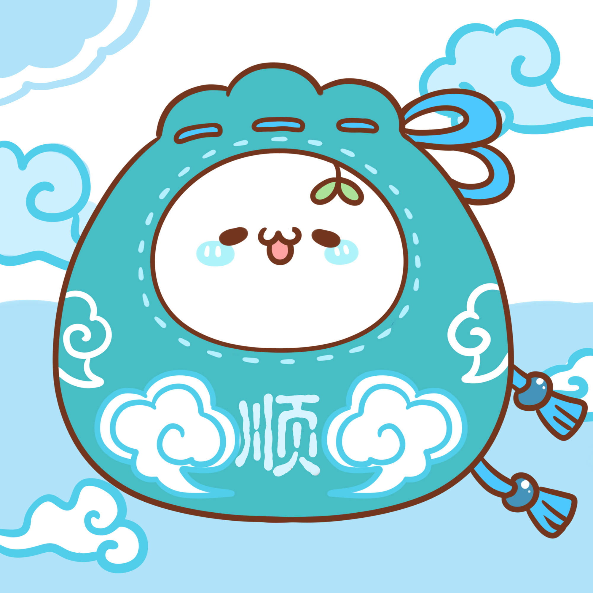 颜文字元宵表情包