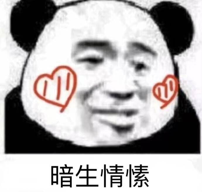 熊猫头表情包-略略略